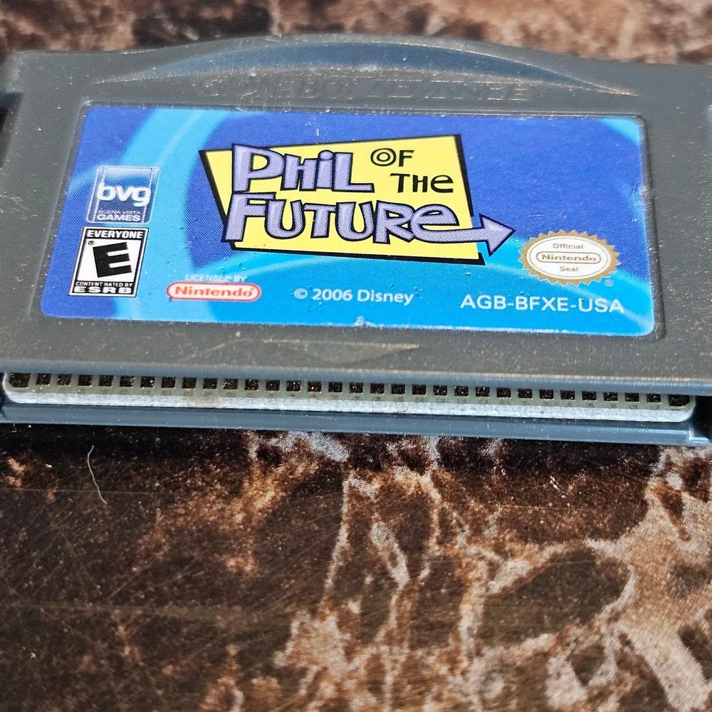 Phil of the Future Nintendo Game Boy Advance GBA Game Cartridge AGB-BFXE-USA2006